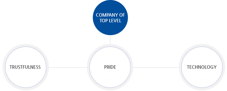 Company of top level-Trustfulness ,Pride ,Technology